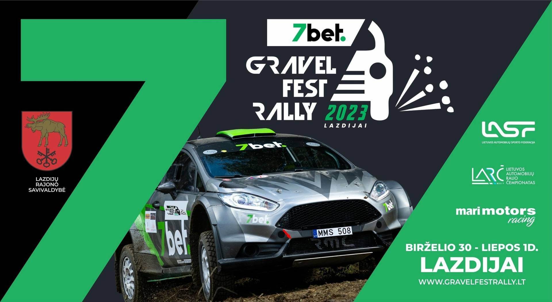 7bet Gravel Fest Rally Lazdijai 2023 Pažink Dzūkiją